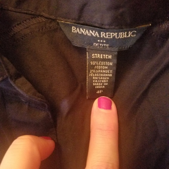 Banana Republic Collar button down dress shirt 4p - Picture 2 of 2